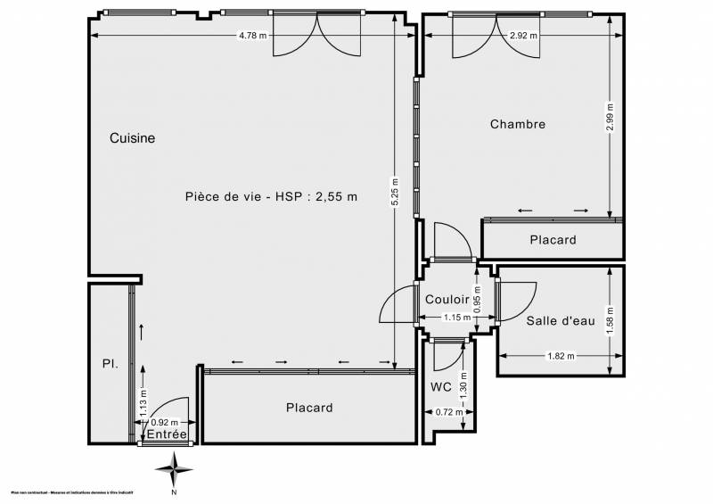 Appartement 2 pièces entièrement rénové - Paris 14ème : métro Alésia  